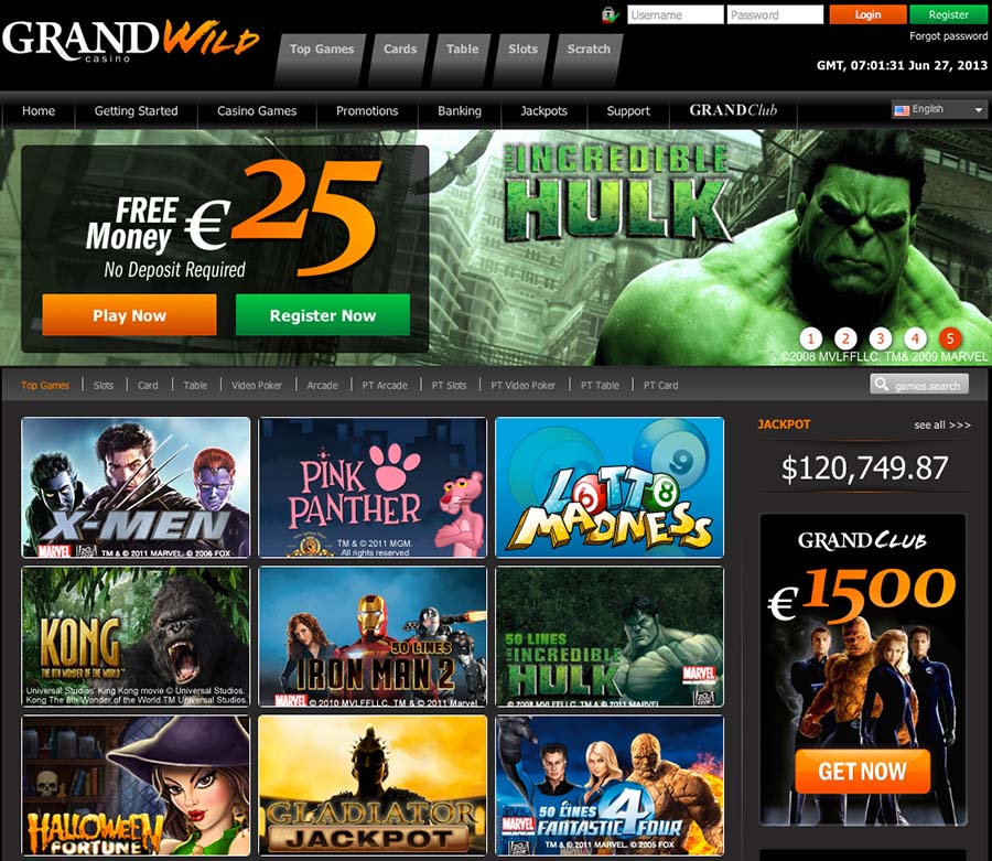 Free Spins No- 7s wild slots real money deposit Also offers